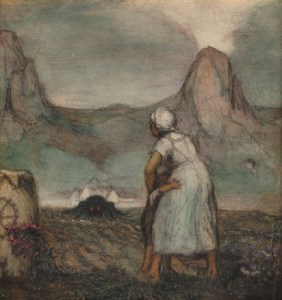 The Black Spider by Franz Karl Basler-Kopp  (1879-1937) 