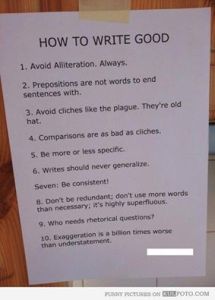 How to Write Good