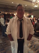 At "A Literary Affair" charity dinner in Farmington, NM, as Herbert West, September 12, 2015.