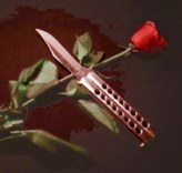 rose and balisong